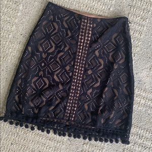 For love and lemons xs Florence mini skirt